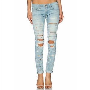 'The Dre' Destructed JeansRAG & BONE/JEAN